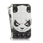 Sony Xperia L4 Angry Panda Koord Hoesje