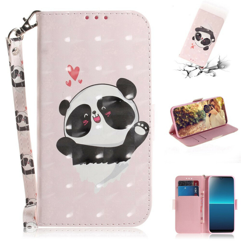 Sony Xperia L4 Panda Liefdesbandje Hoesje