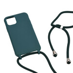 iPhone 11 Silicone Hoesje en Handig Koord iPhone 11 Silicone Hoesje en Handig Koord