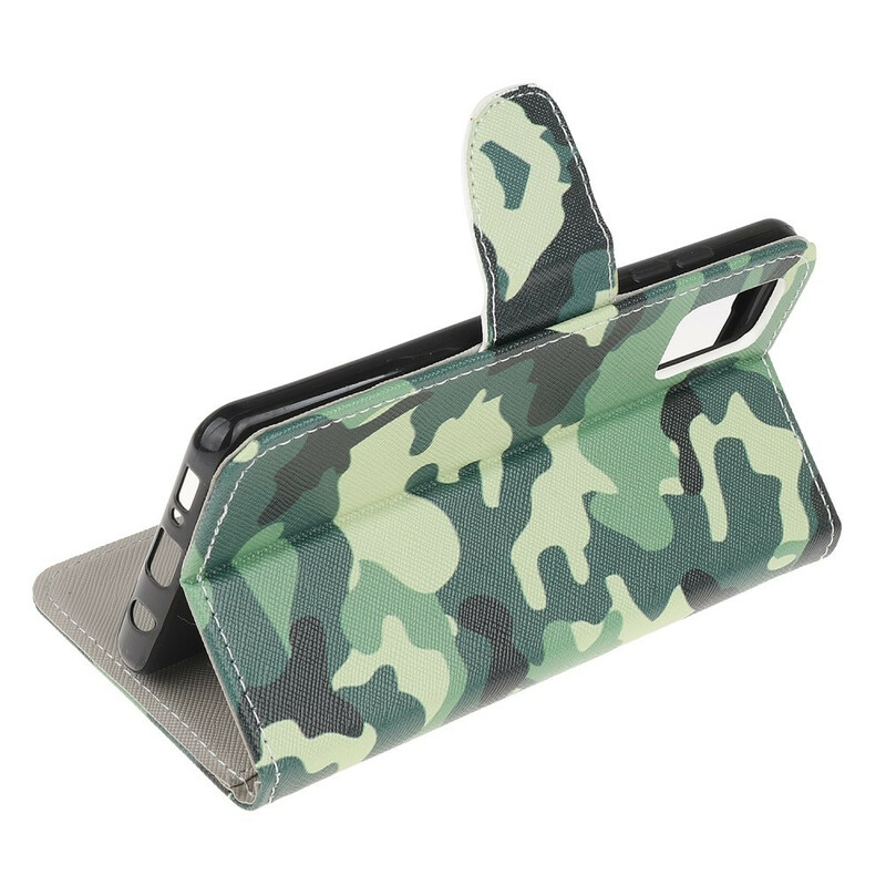Samsung Galaxy A41 Militaire Camouflage Hoesje