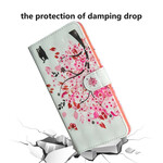 Samsung Galaxy A41 Hoesje Boom Roze