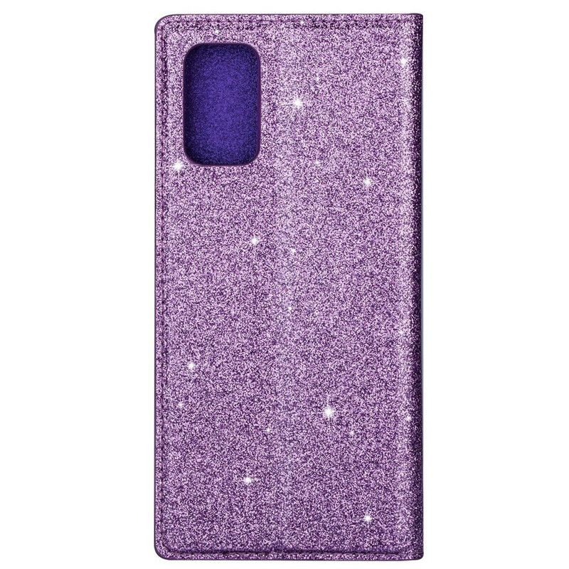Flip Cover Samsung Galaxy A41 stijl Glitter