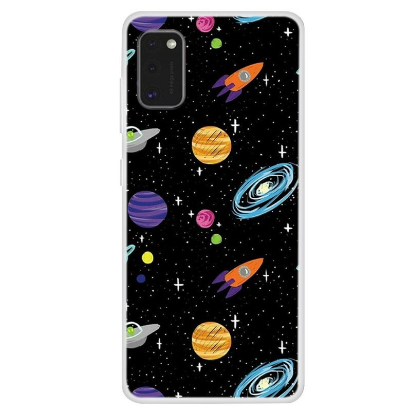 Samsung Galaxy A41 Hoesje Planet Galaxy