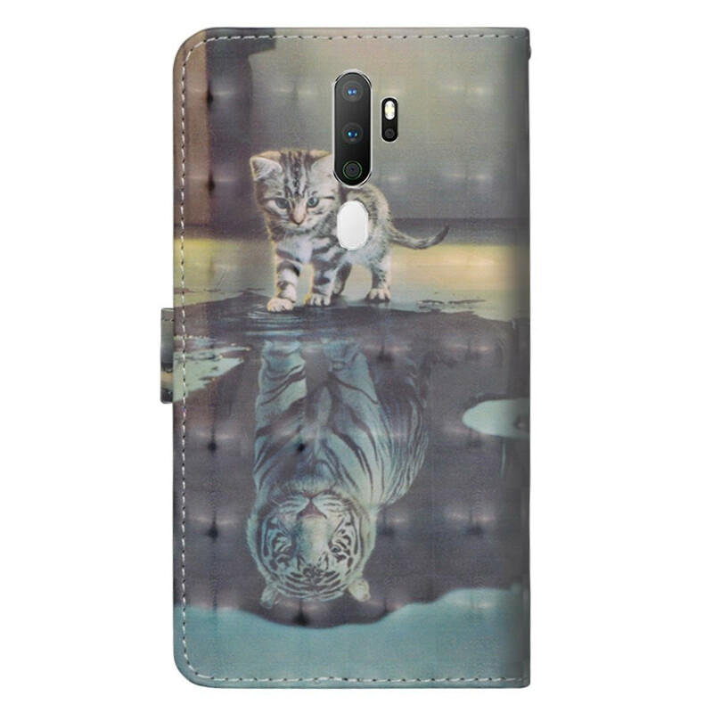 Oppo A9 2020 / A5 2020 Hoesje Ernest Le Tigre