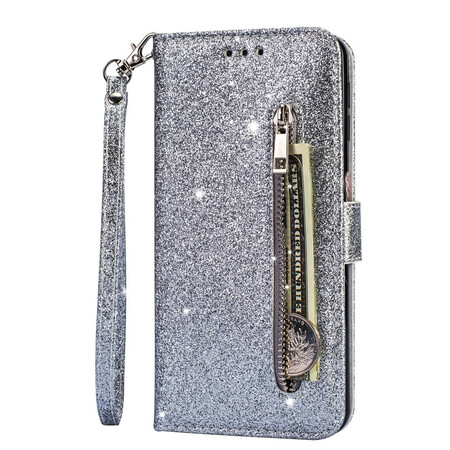 Samsung Galaxy A41 Glitter Portemonnee Hoesje