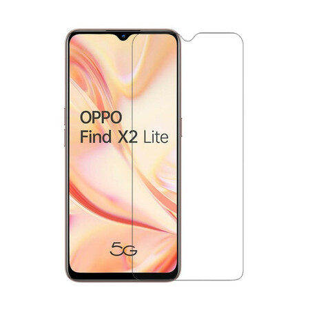 Oppo Find X2 Lite screenprotector gemaakt van gehard glas (0.3mm)