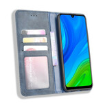 Flip cover Huawei P Smart 2020 leer effect Vintage Styling
