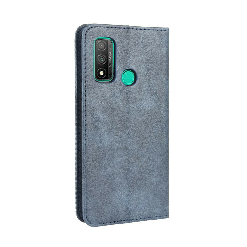 Flip cover Huawei P Smart 2020 leer effect Vintage Styling