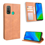 Flip Cover Huawei P Smart 2020 Lederen Effect Vintage Styling