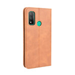 Flip cover Huawei P Smart 2020 leer effect Vintage Styling