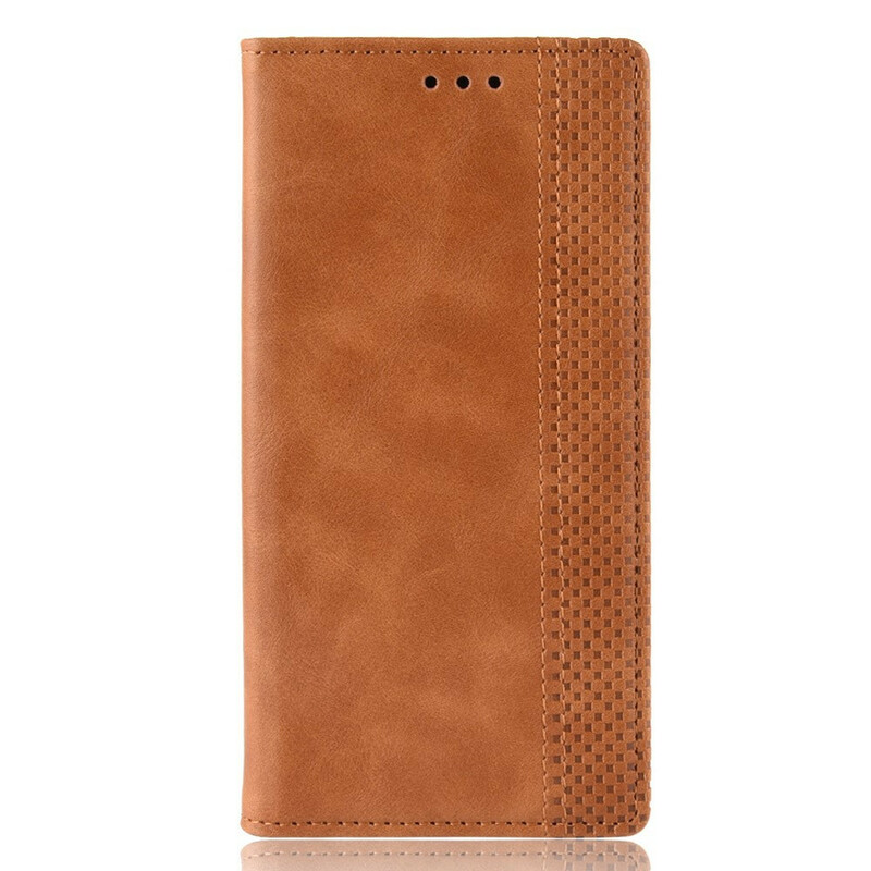 Flip Cover Huawei P Smart 2020 Lederen Effect Vintage Styling