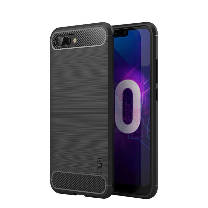 Honor 10 geborsteld carbon fiber hoesje MOFI