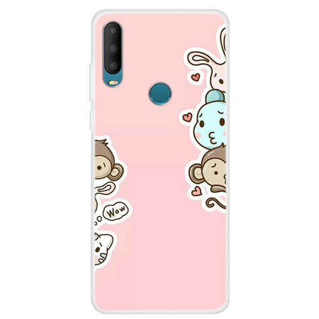 Cover Alcatel 1S Dieren Wow