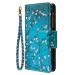 Samsung Galaxy A41 Hoesje met Rits Pocket Boom Samsung Galaxy A41 Hoesje met Rits Pocket Boom