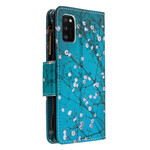 Samsung Galaxy A41 Hoesje met Rits Pocket Boom Samsung Galaxy A41 Hoesje met Rits Pocket Boom