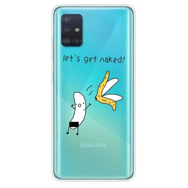 Samsung Galaxy A51 Banana Let's Get Naked Hoesje
