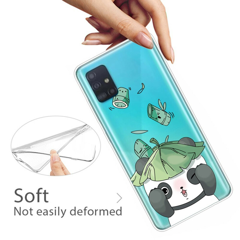 Samsung Galaxy A51 Jongleur Panda Hoesje