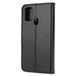 Samsung Galaxy A21s Vlinders en Bloemen Strap Case