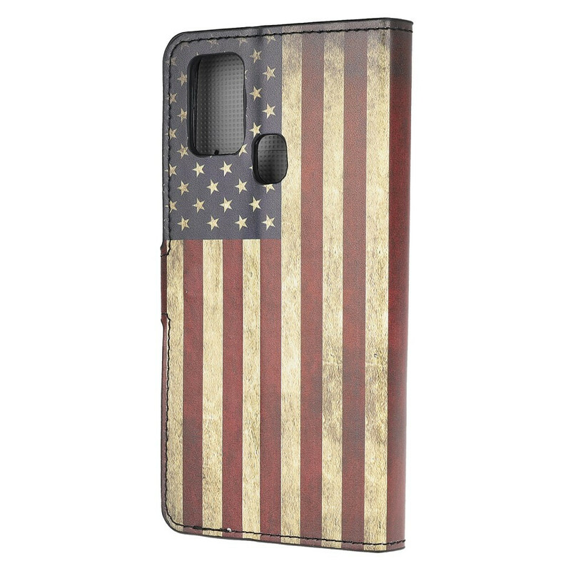 Samsung Galaxy A21s USA Vlag Hoesje