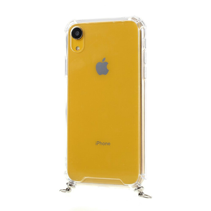 iPhone XR Hybride Hoesje met Gekleurd Koord