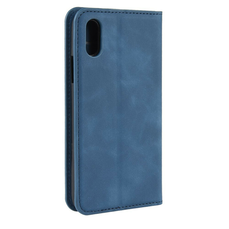 Flip cover iPhone XR Zacht Leder Effect Flip cover iPhone XR Zacht Leder Effect