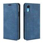 Flip cover iPhone XR Zacht Leder Effect Flip cover iPhone XR Zacht Leder Effect