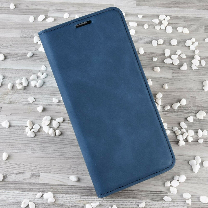 Flip cover iPhone XR Zacht Leder Effect Flip cover iPhone XR Zacht Leder Effect
