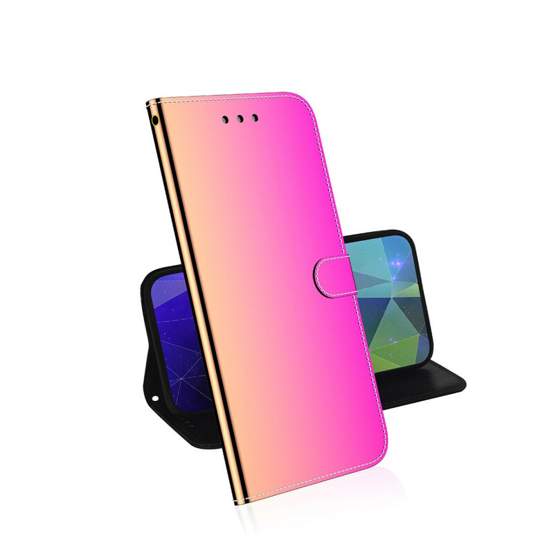 iPhone XR Kunstleer Hoesje Spiegel Hoesje