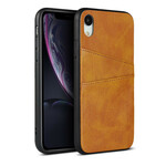 iPhone XR Monochroom Dubbele Kaart Case