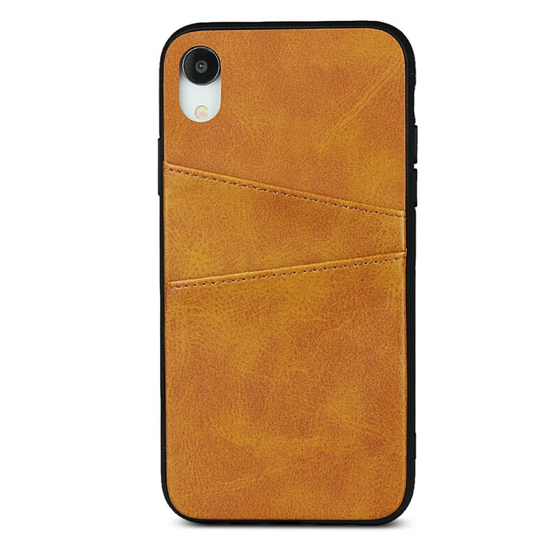 iPhone XR Monochroom Dubbele Kaart Case