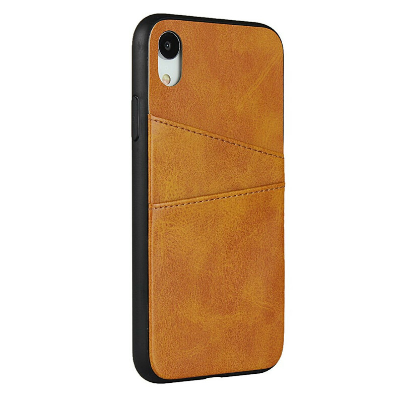 iPhone XR Monochroom Dubbele Kaart Case