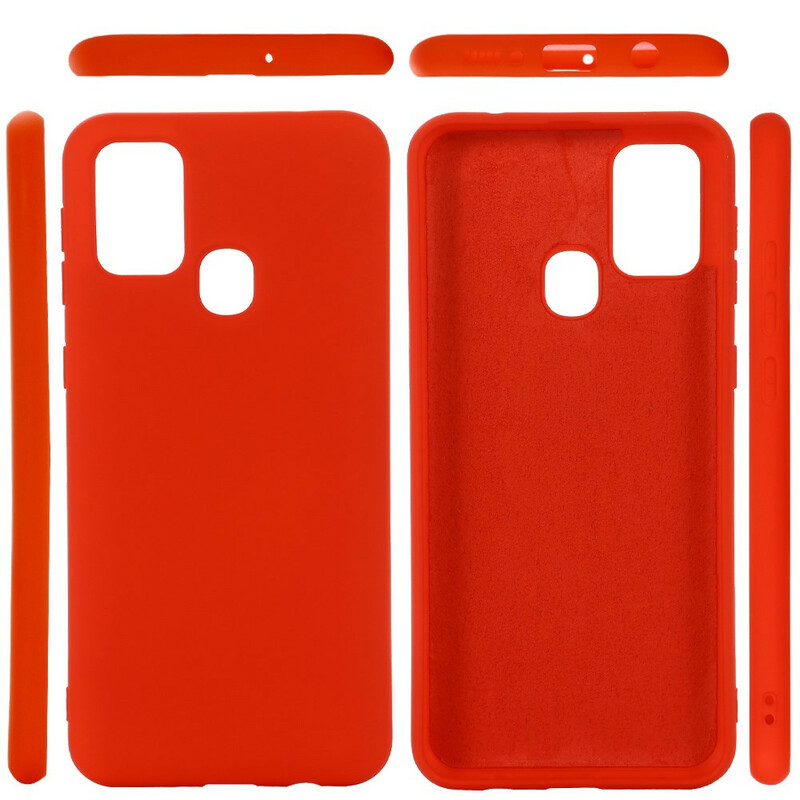 Samsung Galaxy A21s Vloeibaar Silicone Hoesje
