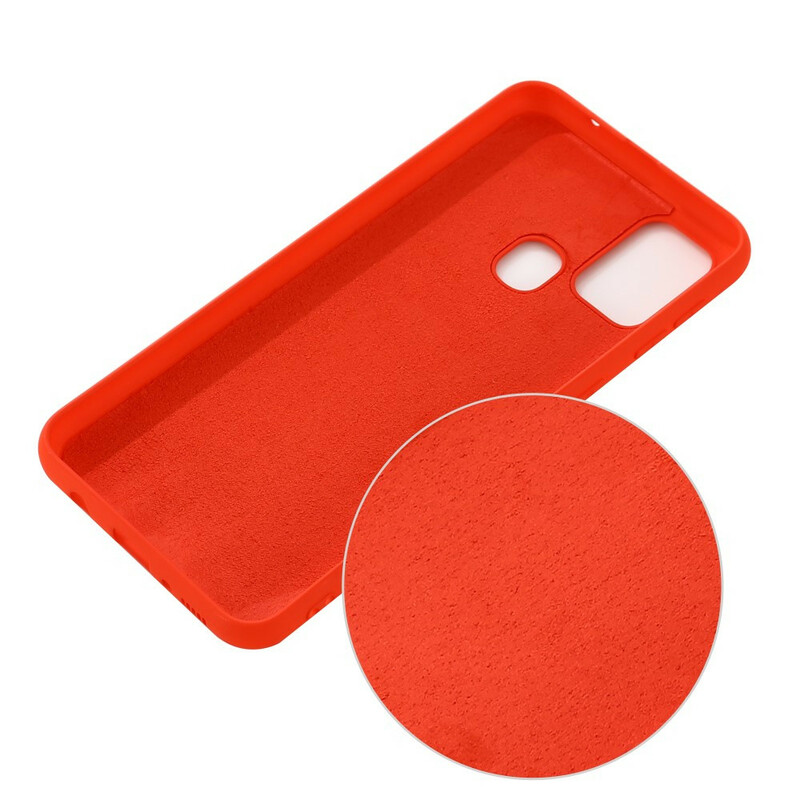 Samsung Galaxy A21s Vloeibaar Silicone Hoesje