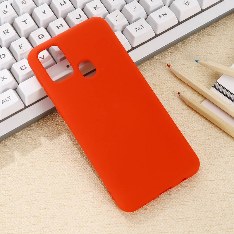 Samsung Galaxy A21s Vloeibaar Silicone Hoesje