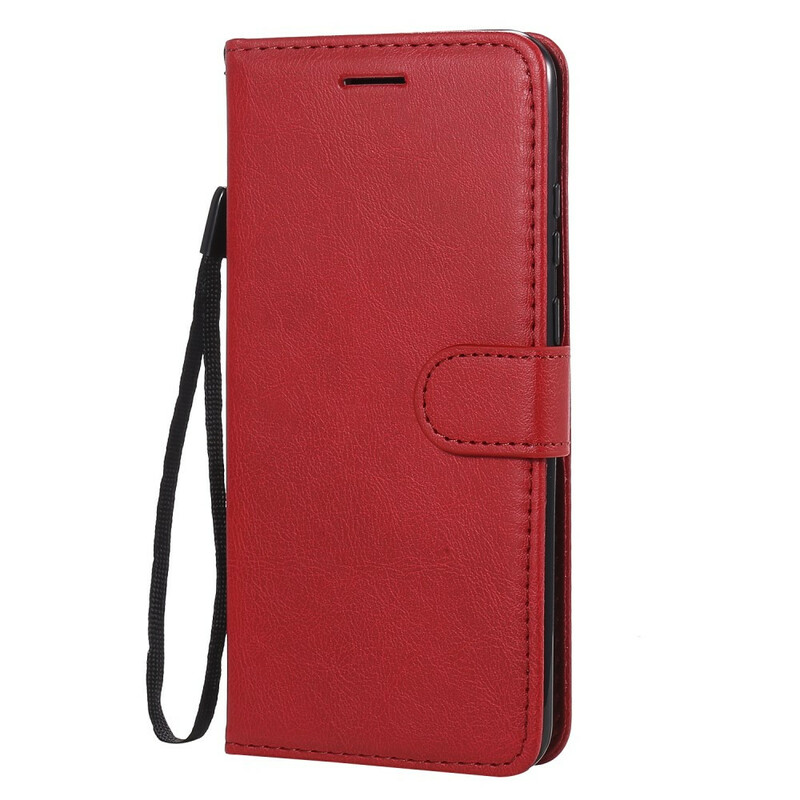 Huawei P Smart 2020 Leren Koord Hoesje Huawei P Smart 2020 Leren Koord Hoesje