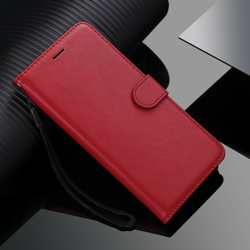 Huawei P Smart 2020 Leren Koord Hoesje Huawei P Smart 2020 Leren Koord Hoesje