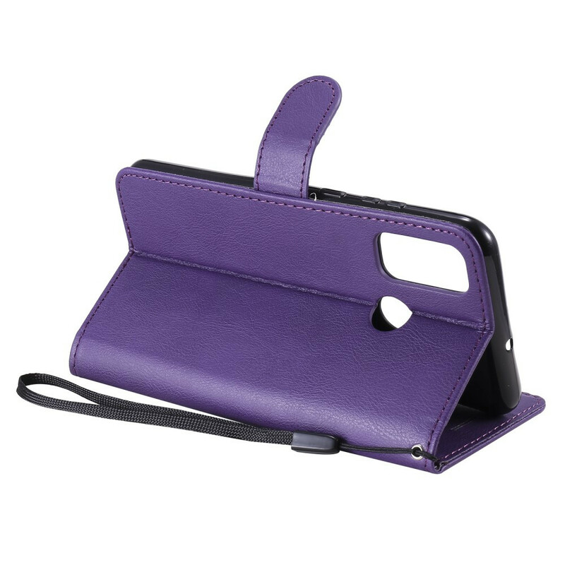 Huawei P Smart 2020 Leren Koord Hoesje