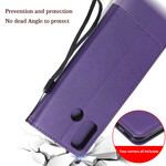 Huawei P Smart 2020 Leren Koord Hoesje