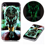 iPhone XR hoesje Wolf Series Fluoriserend