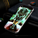 iPhone XR hoesje Wolf Series Fluoriserend