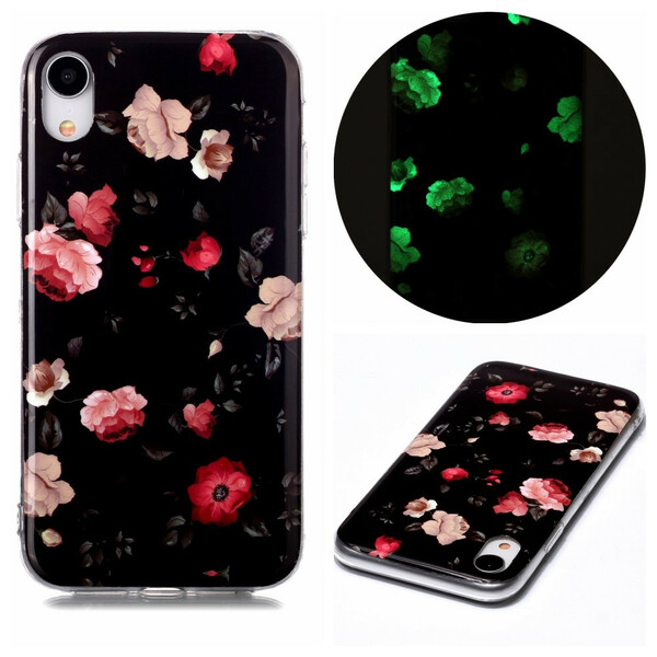 iPhone XR hoesje Floralies Fluorescerende Series