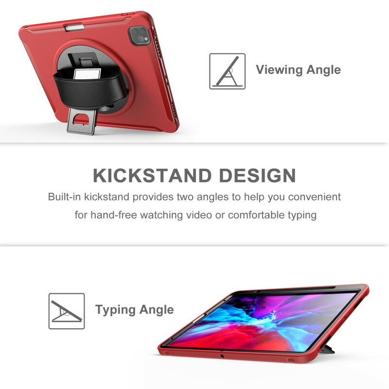 iPad Pro 12.9" (2020) / (2018) Hoes 360° Handgreep