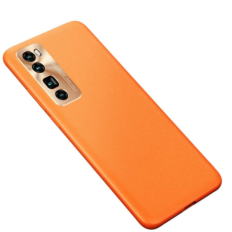 Huawei P40 Lite 5G stijl lederen draagtas kleur