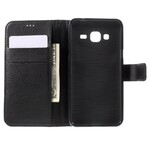 Samsung Galaxy J3 2016 Kunstleer Hoesje Samsung Galaxy J3 2016 Kunstleer Hoesje