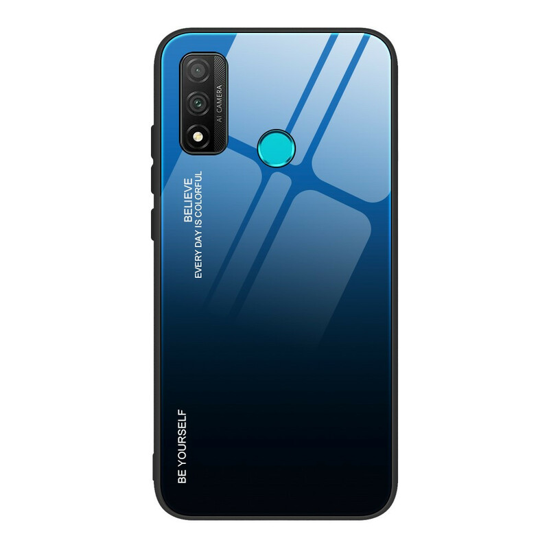 Huawei P Smart 2020 gehard glazen hoesje Be Yourself