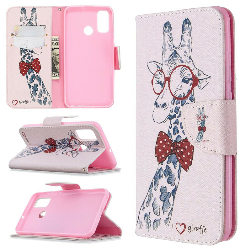 Huawei P Smart 2020 Intello Giraffe Hoesje
