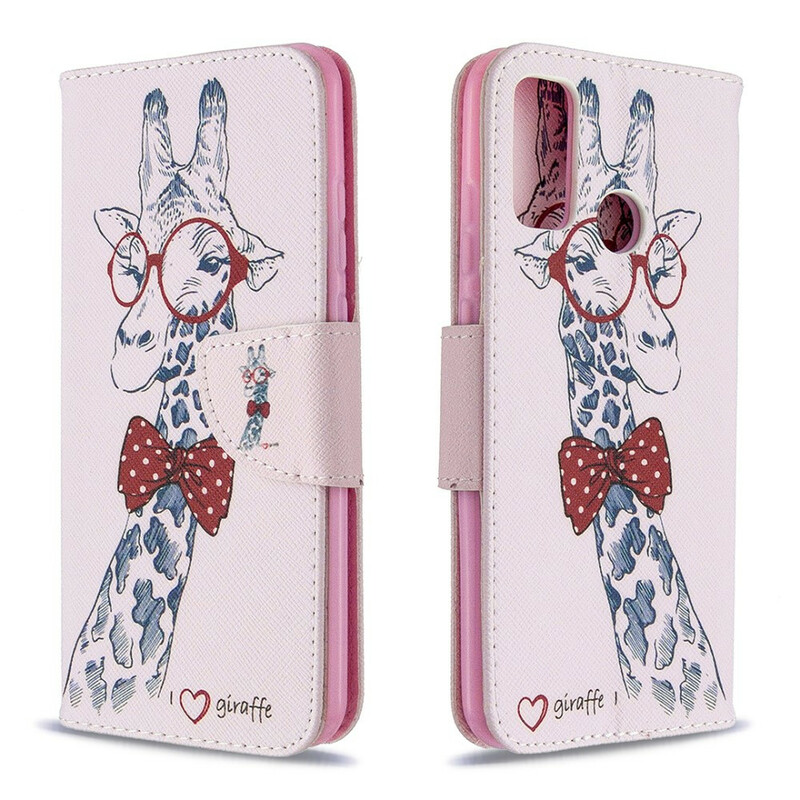 Huawei P Smart 2020 Intello Giraffe Hoesje