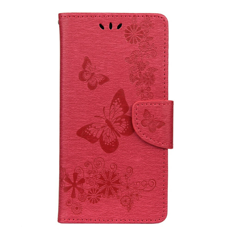 Hoesje Huawei P smart 2020 Schitterende Vlinders met Koord Hoesje Huawei P smart 2020 Schitterende Vlinders met Koord