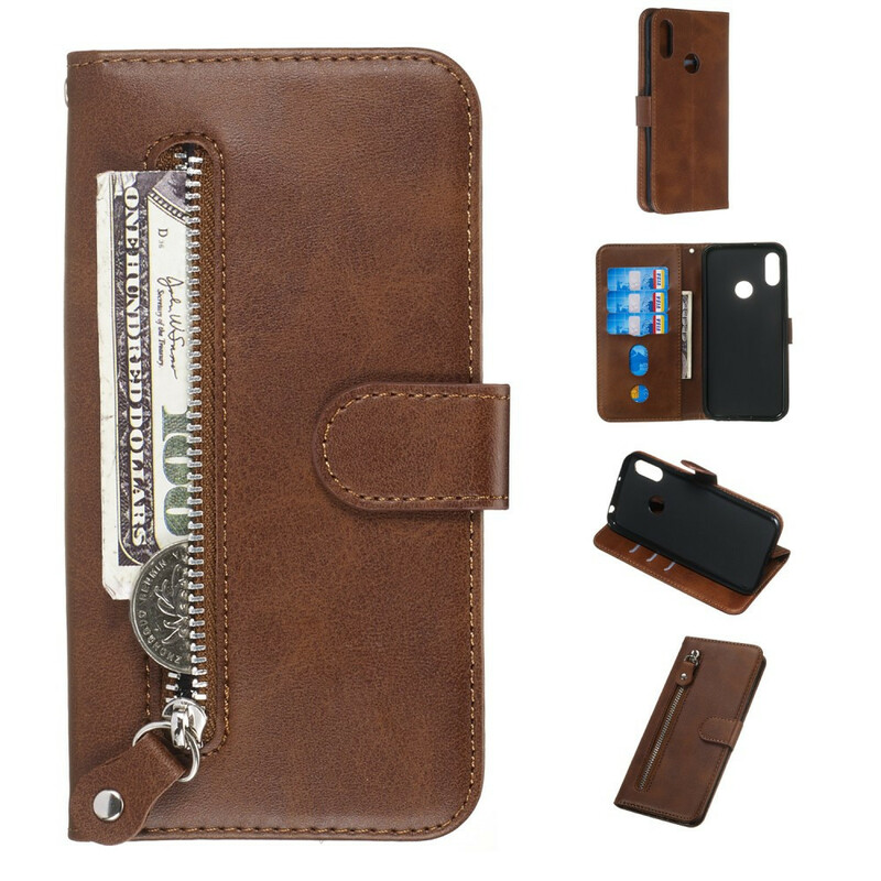 Honor 8A / Huawei Y6 2019 Vintage Portemonnee