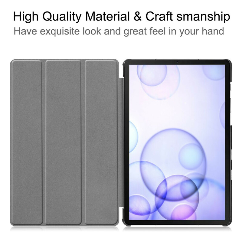 Smart Case Samsung Galaxy Tab S6 Kunstleer Klassiek